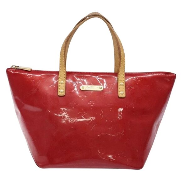 LOUIS VUITTON Monogram Vernis Bellevue PM Bag Pomme D'amour M93583 Auth 129638 - Picture 2 of 16